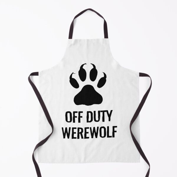 Item preview, OFF DUTY WEREWOLF designed and sold by SarcasticWords.