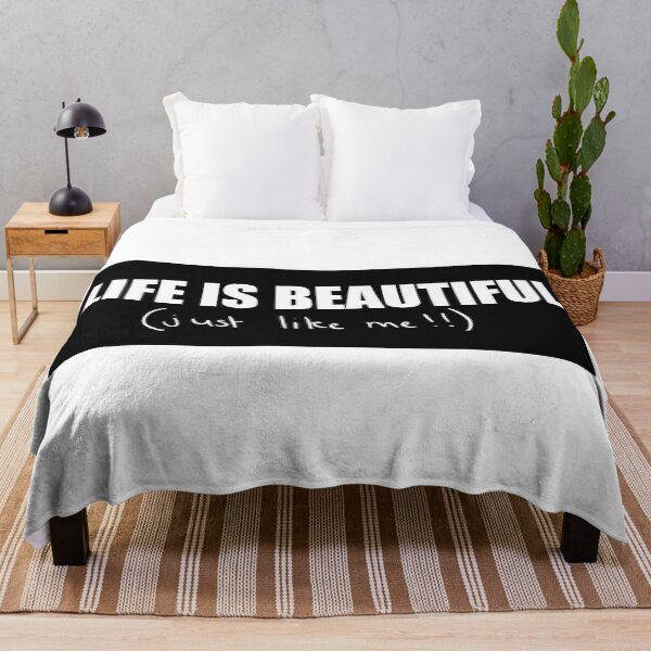 Item preview, Life is beautiful, just like me designed and sold by CaitlinCerys.