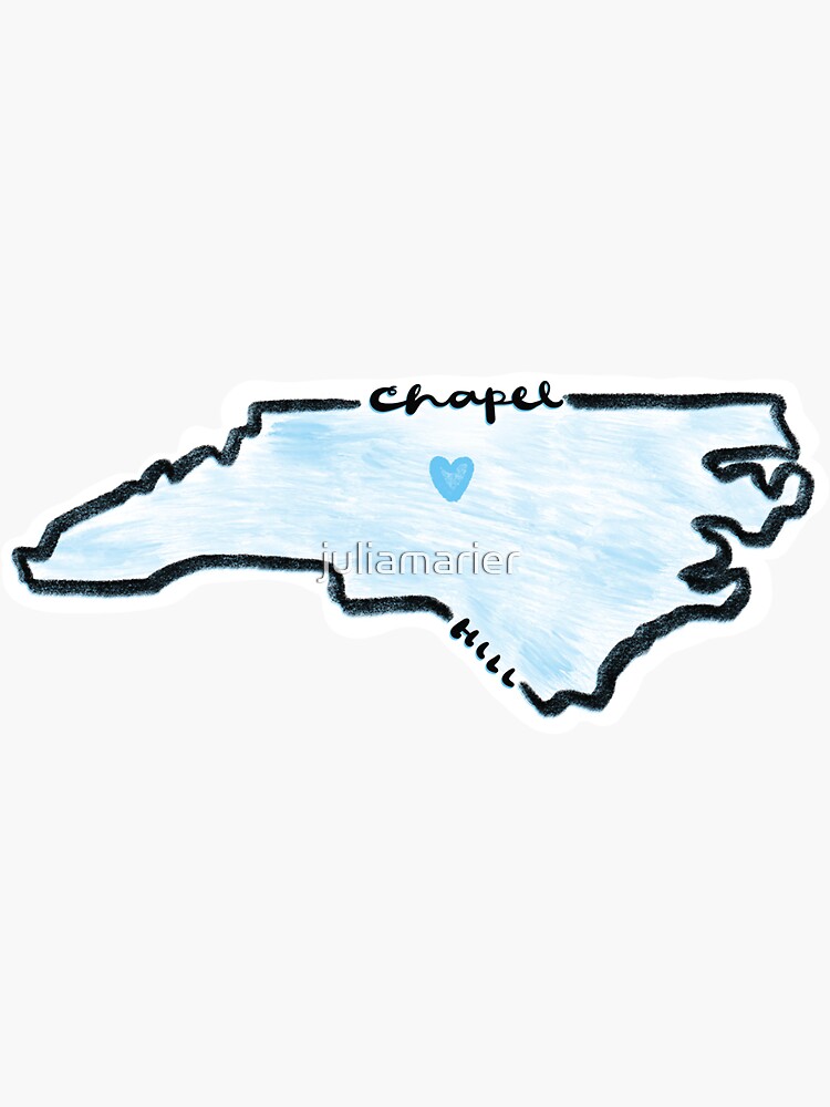 Chapel Hill, North Carolina Map