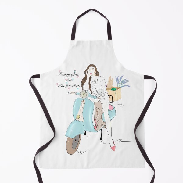 Item preview, Cute fashion sketch scooter girl designed and sold by Imanitasong.