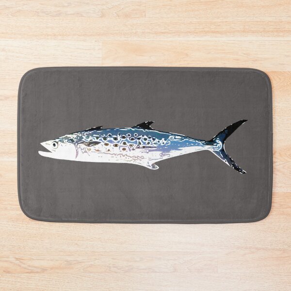 Item preview, Spanish Mackerel White Alternate Print designed and sold by designsasstultd.