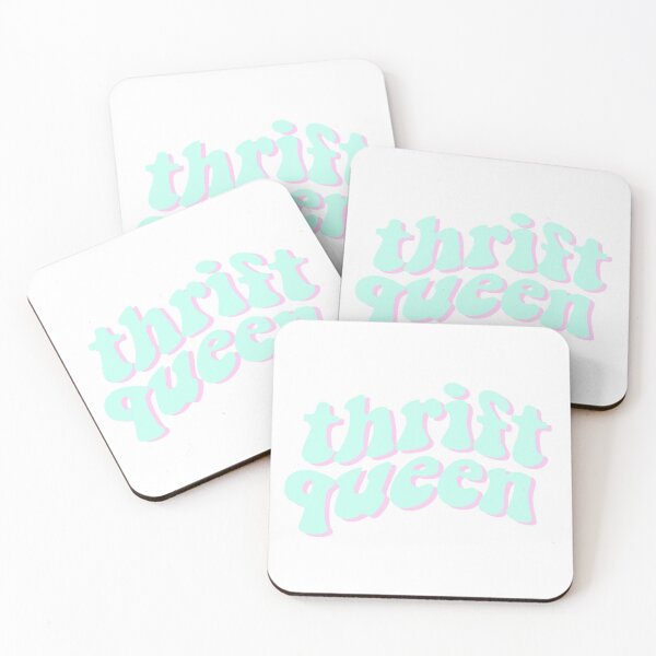 Item preview, Thrift Queen Aesthetic Pastel Blue and PInk Wavy designed and sold by STAR10008.
