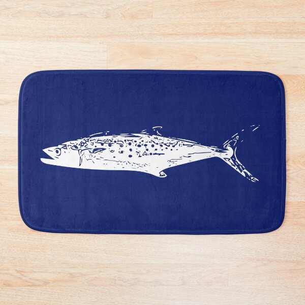 Item preview, Spanish Mackerel White Print  designed and sold by designsasstultd.