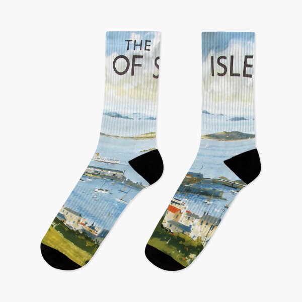 Item preview, The Isles of Scilly retro poster designed and sold by CorasPosters.
