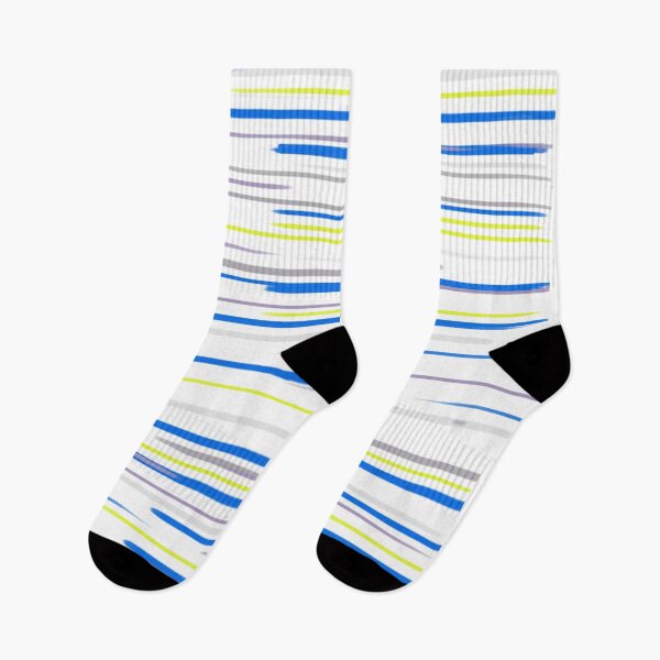 Item preview, blue-lemon stripes designed and sold by gratogratto.
