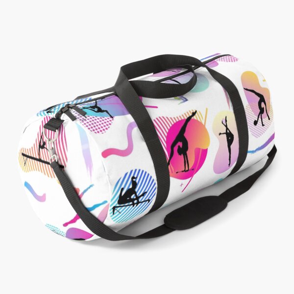 Gymnastics print Duffle Bag