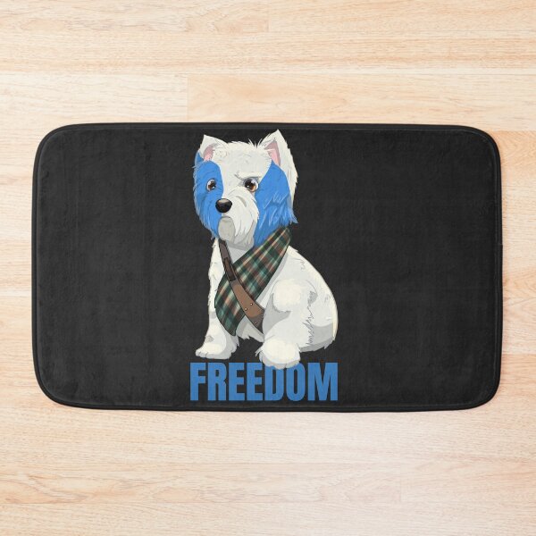 Item preview, Freedom, scottish dog westie as William Wallace designed and sold by Sofia Dimitriadou.
