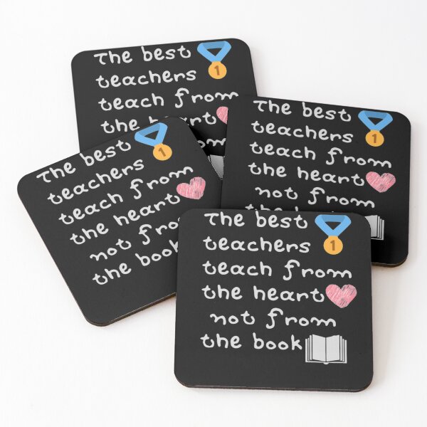 Item preview, The best teachers teach from the heart not from the book designed and sold by To-the-T.