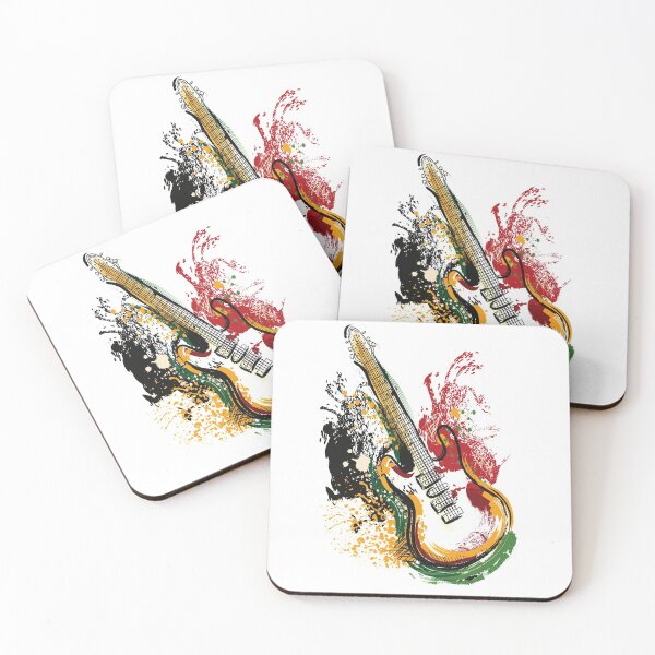 Item preview, banner illustration, Electric guitar Grunge Poster, Art Guitar designed and sold by Halalolo.