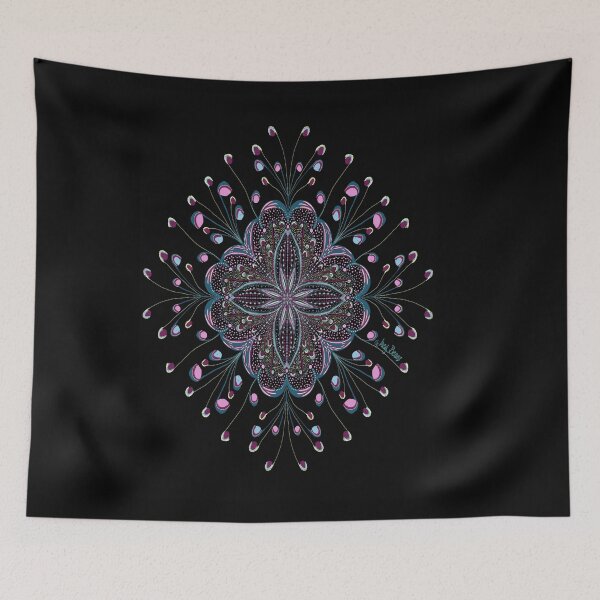 Item preview, Laced mandala flowering designed and sold by busyBeanz.