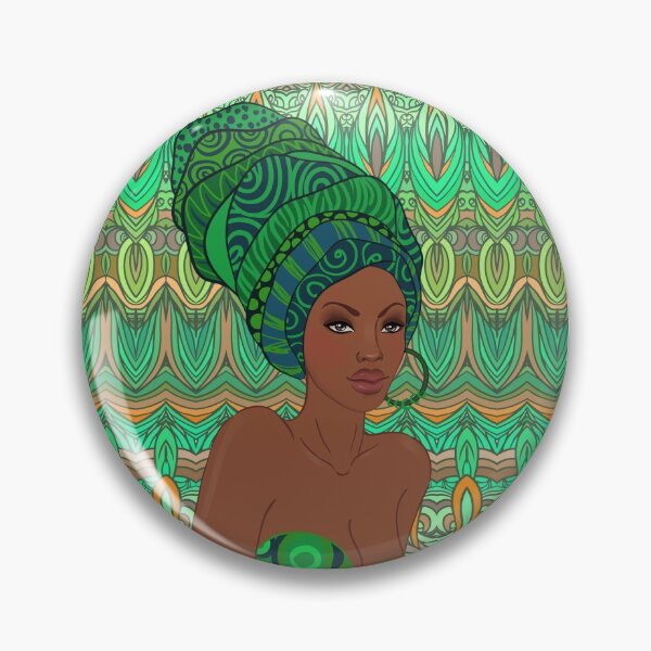 Item preview,  African Princess Tribal Green designed and sold by LaceRenee.