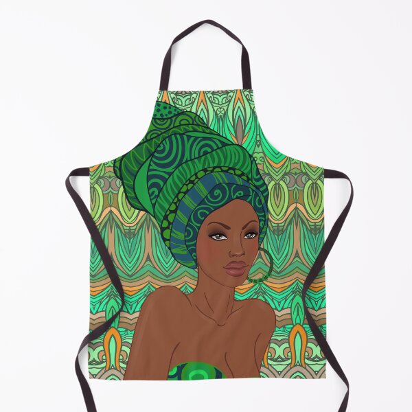 Item preview, African Princess Tribal Green designed and sold by LaceRenee.