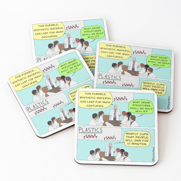 Item preview, The Exciting Future of Plastics designed and sold by ManchildManor.
