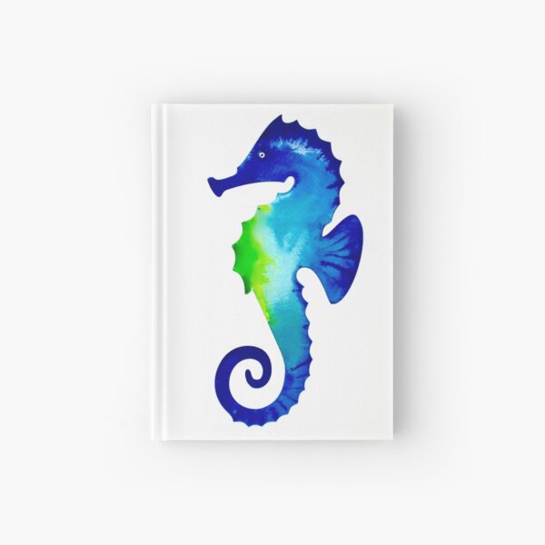 Seahorse Hardcover Journal