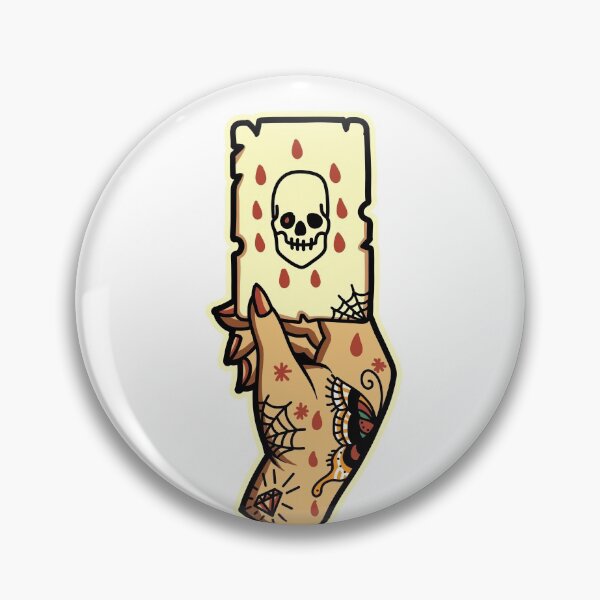 Item preview, Traditional Tarot Card Flash Tattoo Design designed and sold by TrampStampInc.