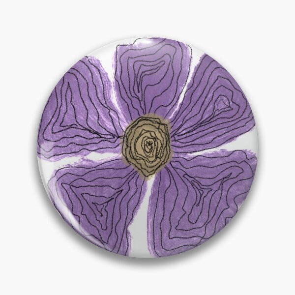 Artikelvorschau, Einfache süße violette Blume entworfen und verkauft von cmakeitcount.