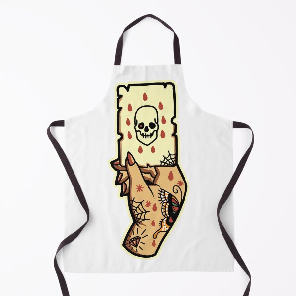 Item preview, Traditional Tarot Card Flash Tattoo Design designed and sold by TrampStampInc.