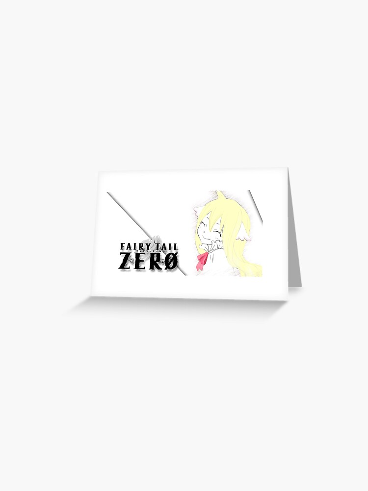 Fairy Tail Zero Mavis Vermillion Greeting Card By Rhainlds Redbubble