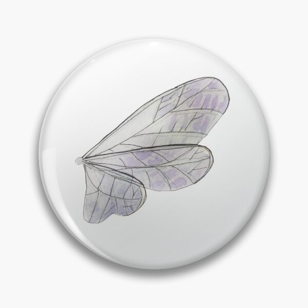 Item preview, Light Blue Fairy Wings Illustration in Watercolor designed and sold by Regan Ralston.
