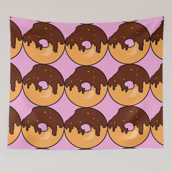 Item preview, Pixel Art Donut designed and sold by elevko.