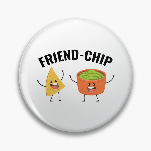 Item preview, Guac Guacamole and Chips - Friend-Chip designed and sold by EstelleStar.