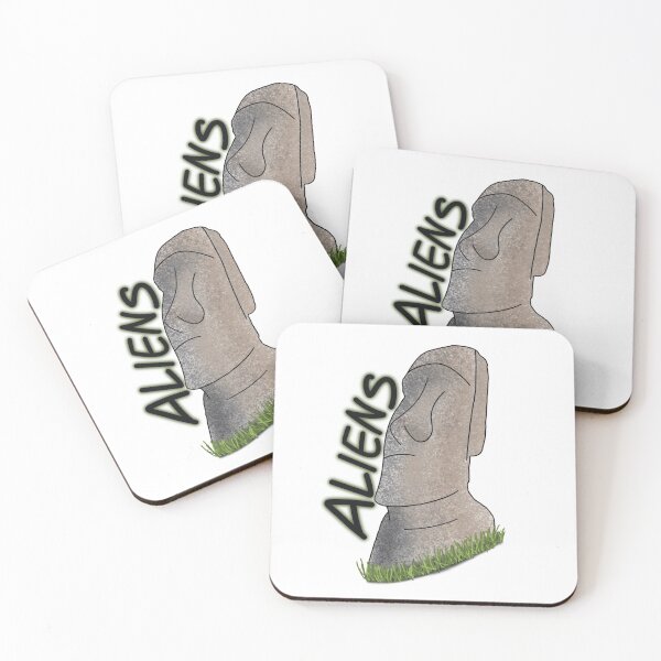 Item preview, Ancient Aliens - Easter Island Head designed and sold by mzztina.
