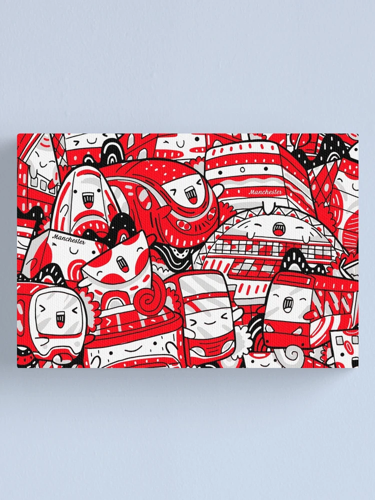 Thumbnail 1 of 3, Canvas Print, Manchester designed and sold by by-RK.
