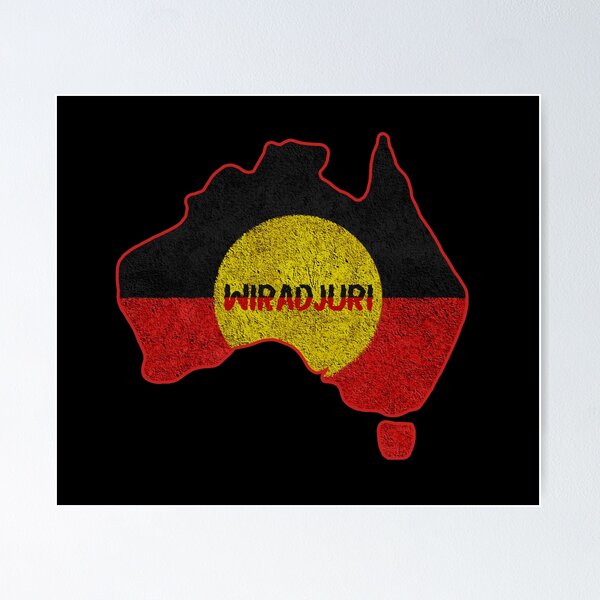 Item preview, Aboriginal Map Wiradjuri designed and sold by GuessDesigns.