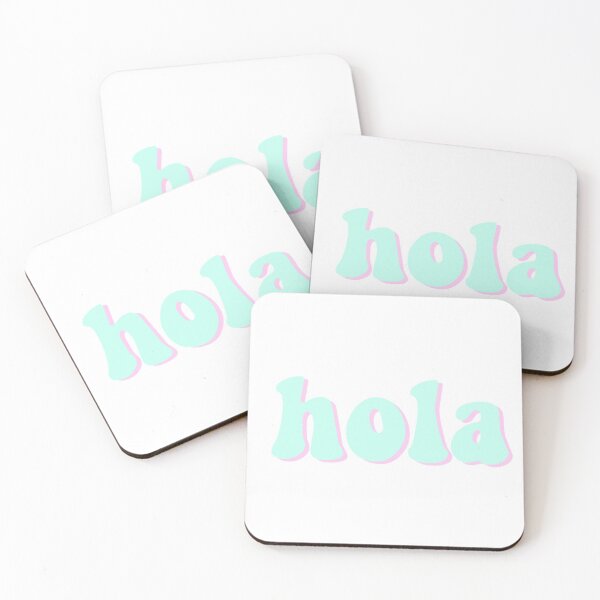 Item preview, Aesthetic Pink and Blue Hola designed and sold by STAR10008.