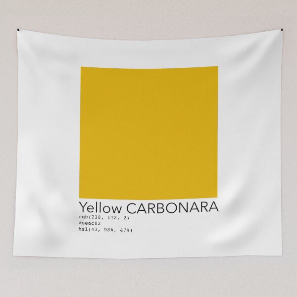 Item preview, Yellow Carbonara (pasta) designed and sold by LukeScagliotti.