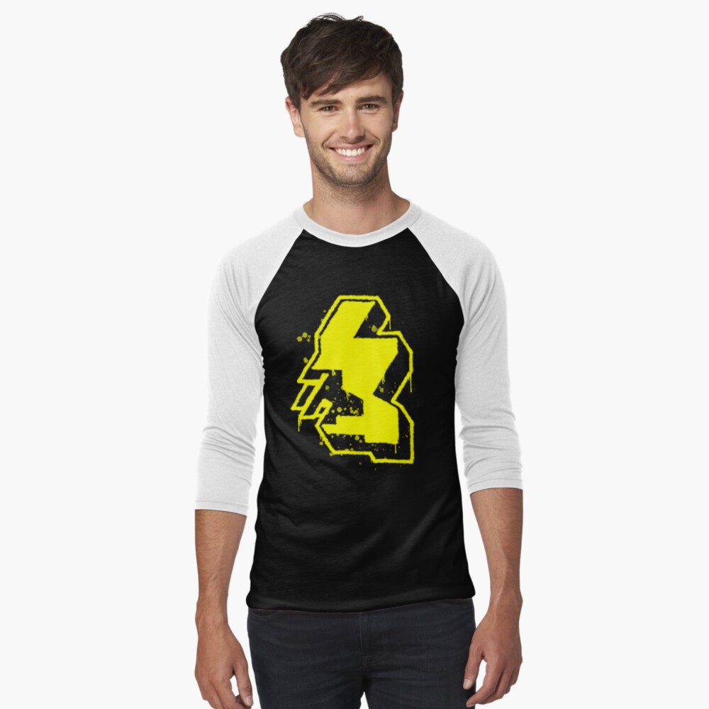 Item preview, Baseball ¾ Sleeve T-Shirt designed and sold by TheRandomFactor.
