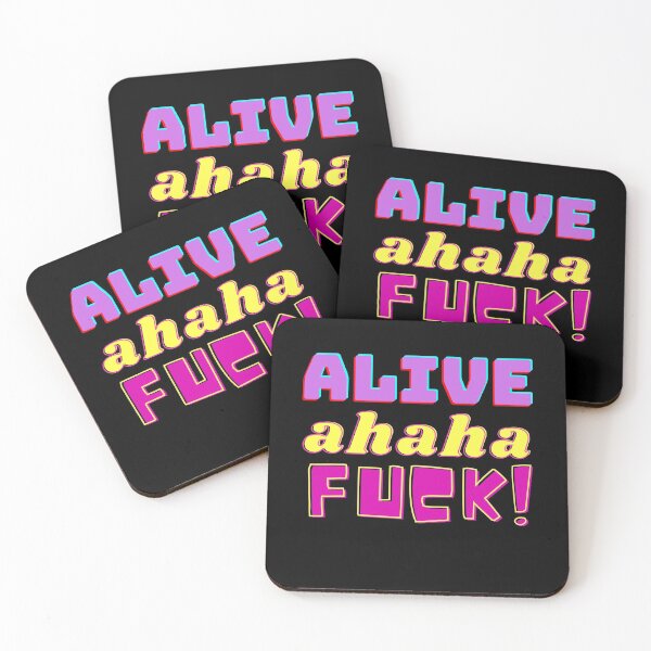 Item preview, Alive Ahaha Fuck! designed and sold by razvigod.