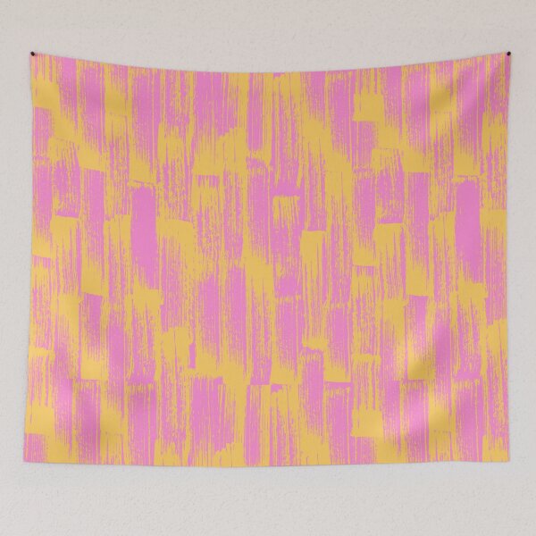 Item preview, Yellow & Pink Modern Print Pattern designed and sold by RSDigitalPrintDesign.