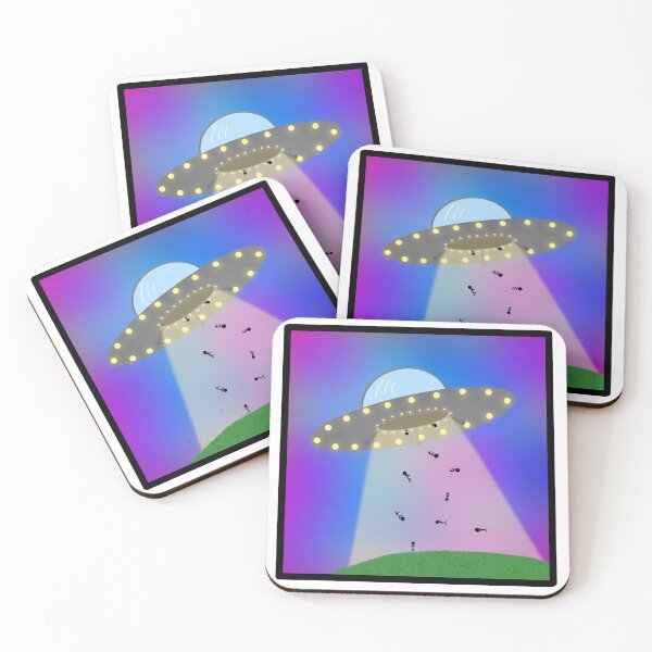 Item preview, Cute ufo alien design :) designed and sold by Daisydolittle.