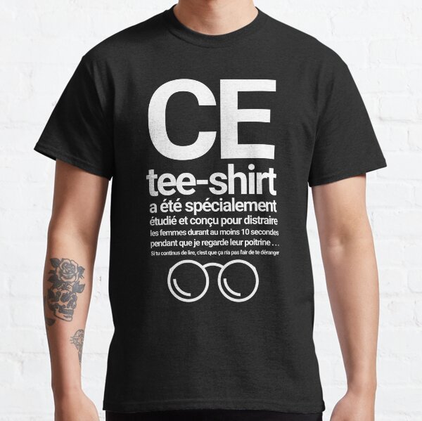 Tshirt beauf yass Encore T-shirt classique