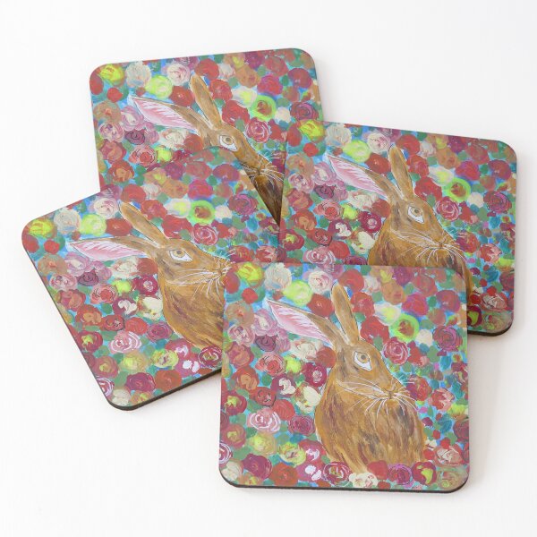Item preview, Hare among Roses designed and sold by Casimirasart.