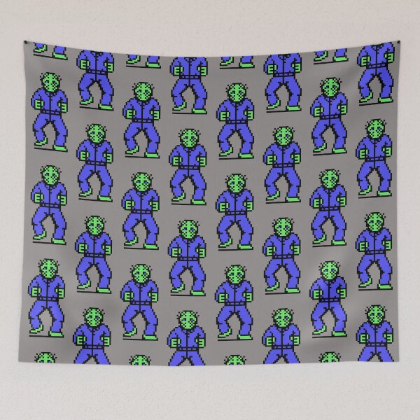 Item preview, Jason Friday the 13th pixel art  designed and sold by The Fit.