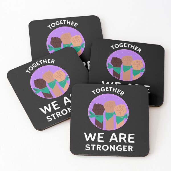 Item preview, TOGETHER WE ARE STRONGER  designed and sold by Ashalcheema.