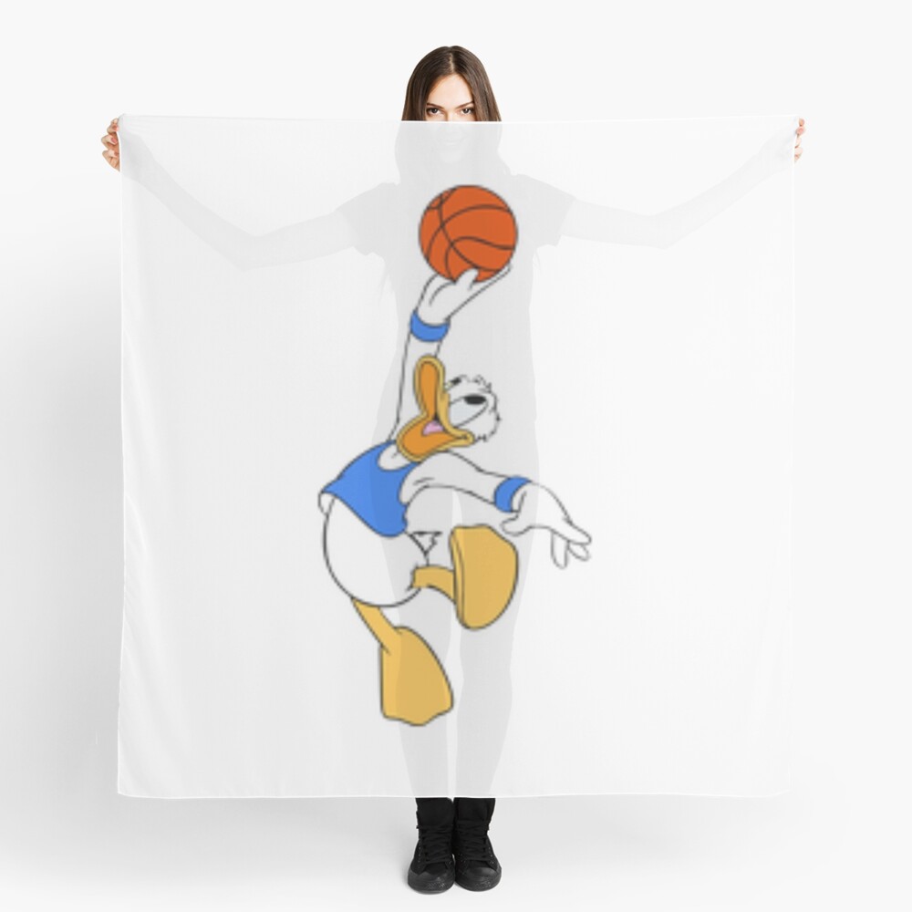 "Basketball Star Donald Duck" Scarf for Sale by joeyth Redbubble