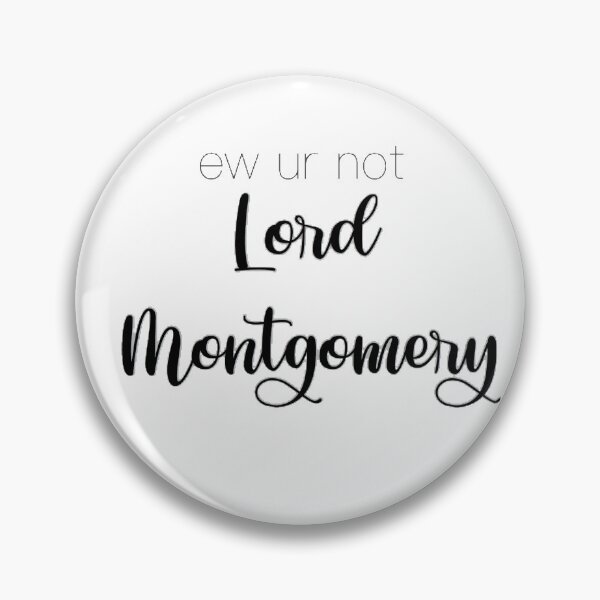 Item preview, Lord Montgomery designed and sold by booktokswiftie.