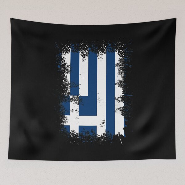 Artikelvorschau, Griechenland Flagge Farbfleck Geschenkidee entworfen und verkauft von Argentini.