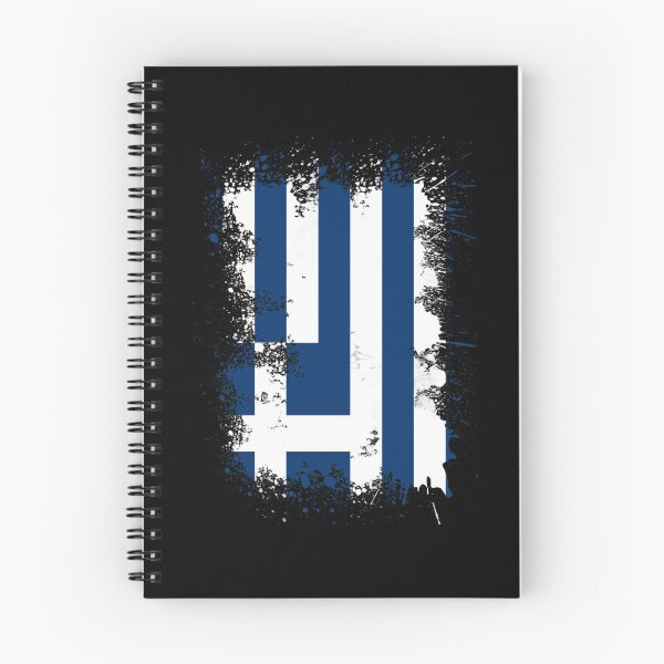 Item preview, Greece flag paint stain gift idea designed and sold by Argentini.