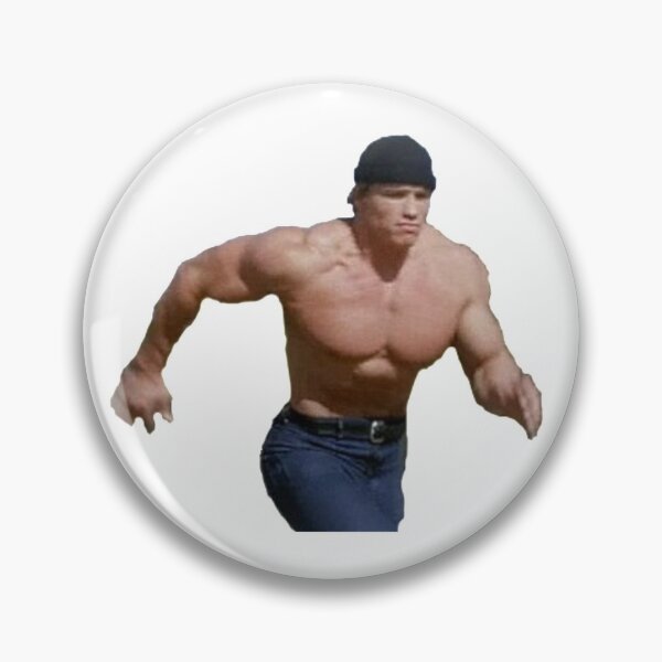 Item preview, Arnold running meme designed and sold by HangLooseDraft.