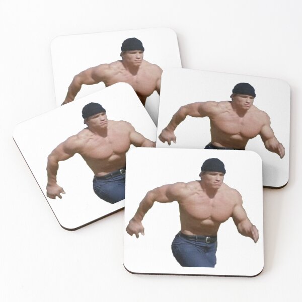Item preview, Arnold running meme designed and sold by HangLooseDraft.