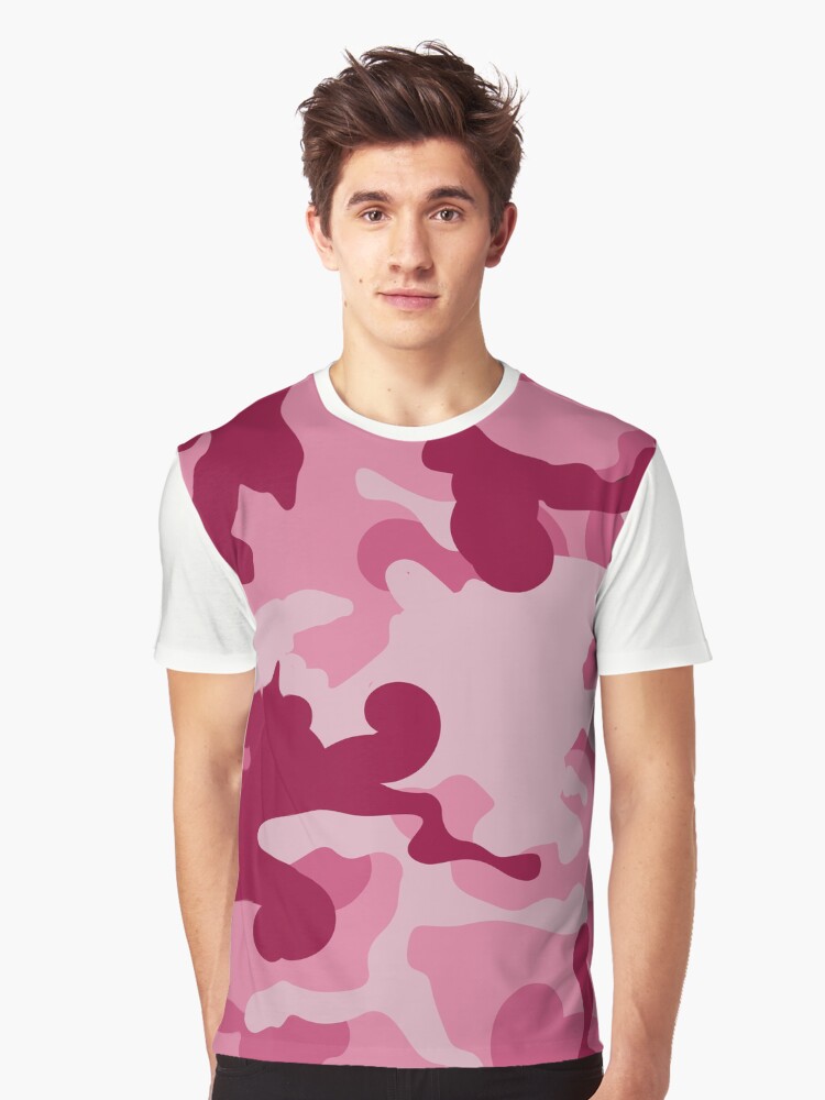 Pink camo shirt outlet mens