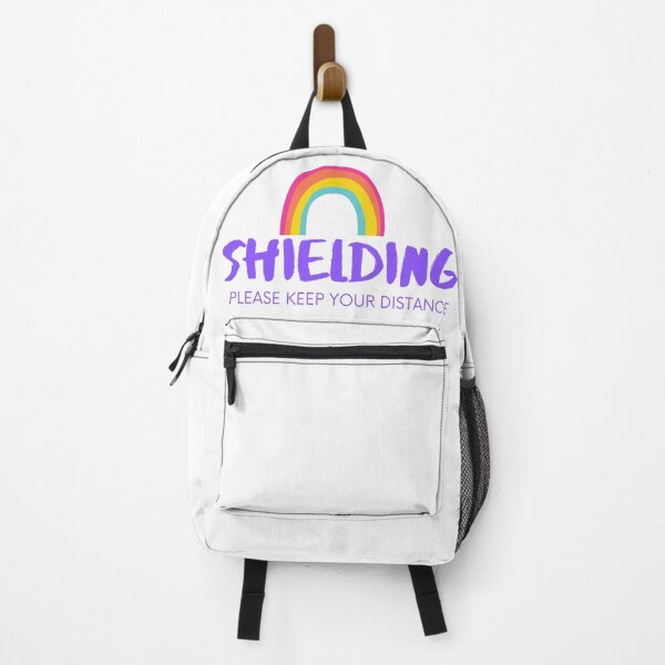 Shielding - please keep your distance - social distance Backpack