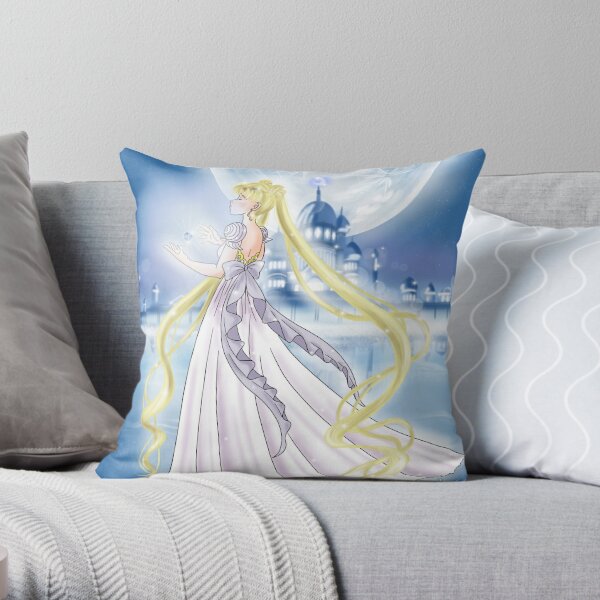 Princess Serenity Throw Pillow