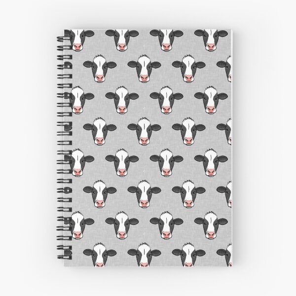 Item preview, Holstein-Friesian cows on grey designed and sold by littlearrow.
