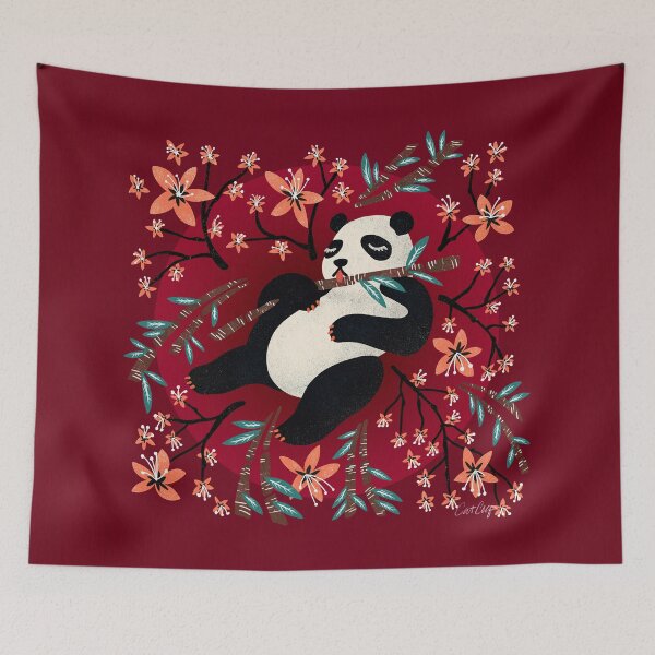 Item preview, Panda Vibes – Maroon Palette designed and sold by Cat Coquillette.