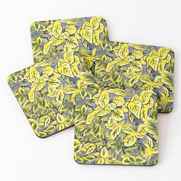 Item preview, Leafy Bush (yellow and blue) designed and sold by MadSpooks.